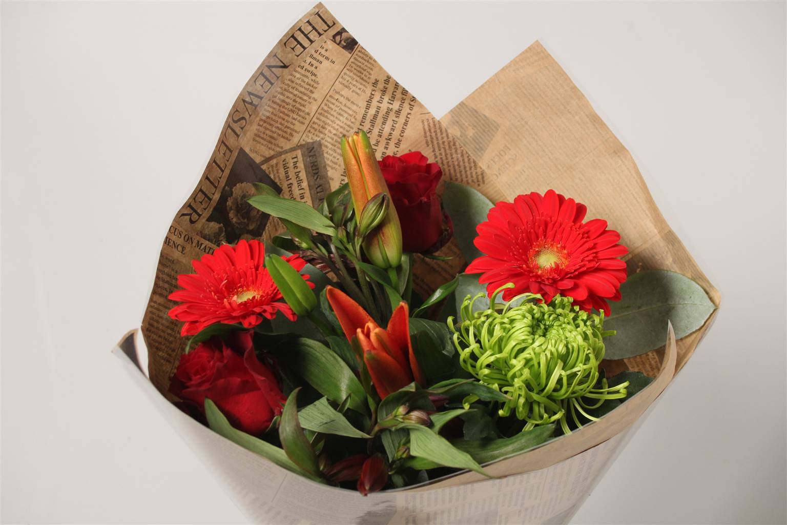 6259570341.jpg Букет из Красного Bouquet Journal Red