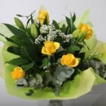 Букет Восточная Роза Желтого Цвета Bouquet Oriental Rosa Yellow